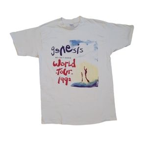 Retro 1992 Genesis world tour t-shirt.
